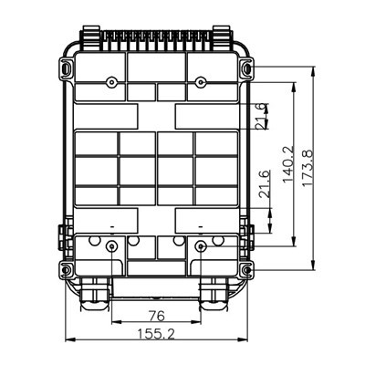 Fiber Optic Distribution Box Ftth